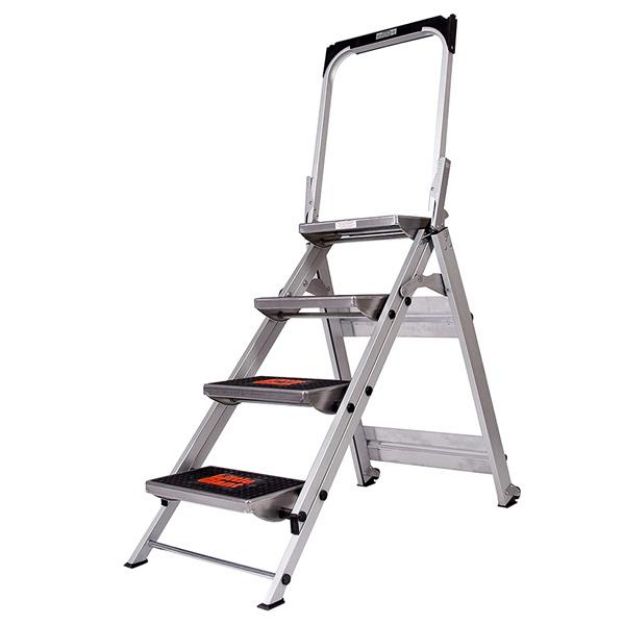 Picture of LITTLE GIANT 4 STEP JUMBO SAFETY LADDER  (10410B)    
