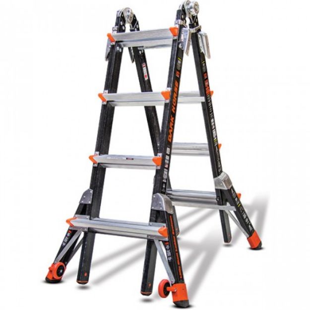 Picture of LITTLE GIANT DARK HORSE 4 STEP LADDER FIBREGLASS 15147EN-406-W014