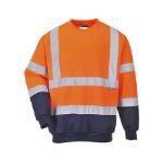 Picture of Portwest B306 Two Tone Hi Vis Sweatshirt