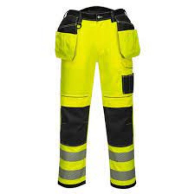 Picture of PORTWEST T501 VISION HI VIS PANTS 