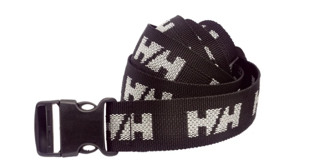 Picture of HELLY HANSEN 79527 WEB BELT WITH PLASTIC LOGO BLACK        