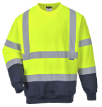 Picture of Portwest B306 Two Tone Hi Vis Sweatshirt