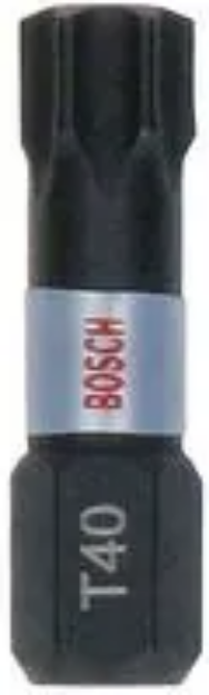 Picture of BOSCH Screwdriver Bit Impact T40 40mm 25pc Set 2 607 002 808