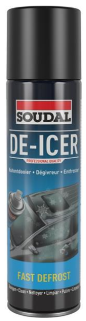 Picture of Soudal 157330 De-Icer Spray for Vehicle Windscreens 400ml