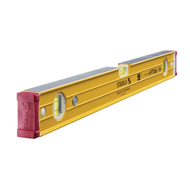 Picture of Stabila 4ft  48'' 120cm Type 96-2M Magnetic Double Plumb 3 Vile Spirit Level 15856