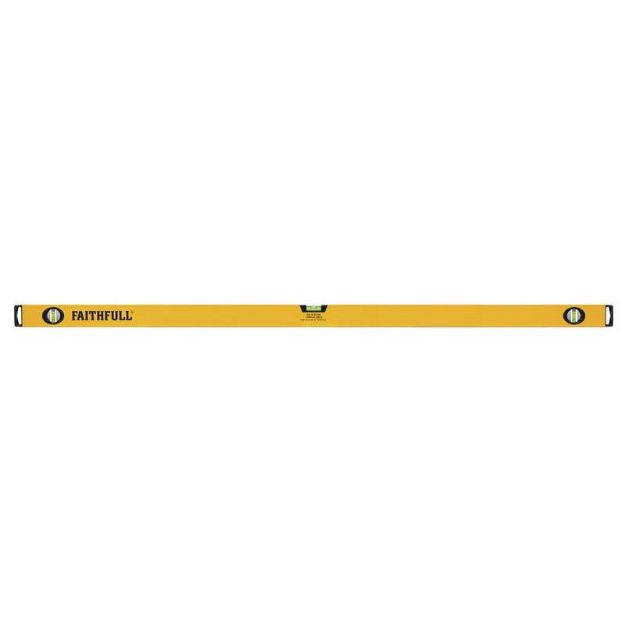 Picture of Faithfull 4ft  48'' 120cm 3 Vial Box Section Spirit Level FAISLB1200 *d*