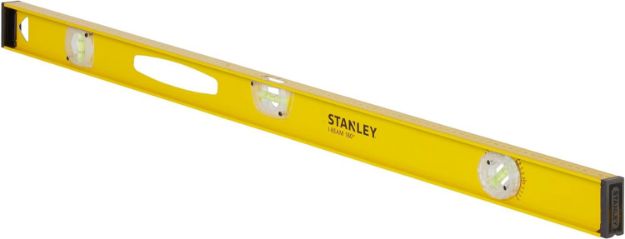 Picture of Stanley 3ft4''  40'' 100cm I-Beam 180 3 Vial Spirit Level With 180° Rotating Vial 1-42-922