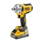 Picture of Dewalt DCF891H2T 18V XR Brushless Impact Wrench Hog Ring C/W 2 x 5.0Ah powerstack Batteries & Multi Voltage Charger in T-Stak Box + FREE 2 x DCBP034-XJ Compact Battery 