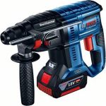 Picture of Bosch GBH18V-21N 18v 21mm Brushless SDS Drill 0-1800rpm 0-5100bpm 2.0 Joules c/w 2 x 4ah  batteries In L-boxx 