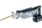 Picture of Festool 576949 RSC 18 5,0 EB-Plus Cordless Reciprocation Saw C/W 2 x 5.0Ah Batteries & Charger Includes: RSC-AV Suction Adapter, 230mm Wood Blade In Systainer Box 