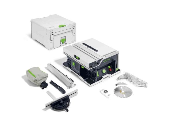 Picture of Festool 576820 CSC SYS 50 EBI-Basic Cordless Table Saw with Digital Height & Angle Adjustment,168x20mm Blade, 48mm Cutting Height, 15kg Bare Unit In Systainer Box 