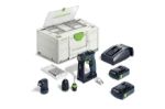 Picture of Festool 576886 CXS18C 3,0-Set Cordless Drill C/W 2x 3.0Ah Li-ion Batteries & Charger In Systainer 