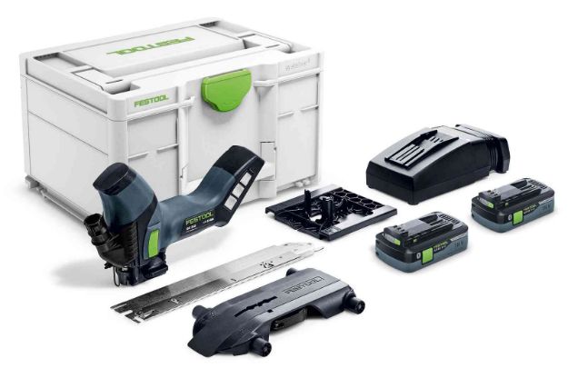 Picture of Festool 576570 ISC 240 Cordless Insulating Material Saw With SG-240/W-ISC Serrated Cutting Set C/W 2 x 4.0Ah Batteries & Charger ISC 240 HPC 4,0 EBI-Plus GB	