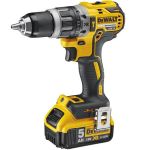 Picture of DEWALT DCK207P2T 18V XR Twinpack DCD796 Combi DCH273 SDS+ Drill & 2 x 5.0Ah Batteries