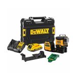 Picture of DEWALT DCE089D1G18-GB 12/18V 3X360 GREEN BEAM MULTI-LINE LASER WITH 1x2.0Ah BATTERY 