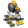 Picture of Dewalt DCS781X2 54V XR Flexvolt 12'' 305mm Mitre Saw C/W 2 x 9.0Ah Flexvolt Li-ion Batteries & Charger 