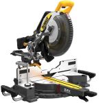 Picture of Dewalt DCS781X2 54V XR Flexvolt 12'' 305mm Mitre Saw C/W 2 x 9.0Ah Flexvolt Li-ion Batteries & Charger 