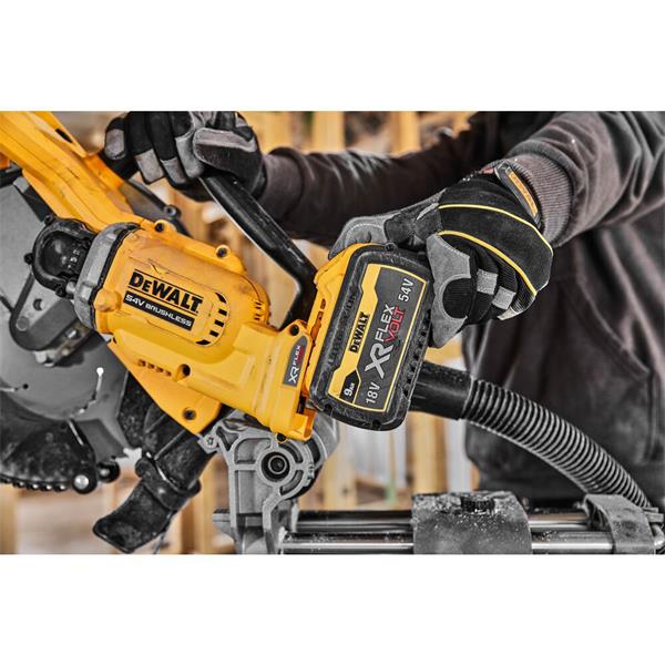 EPT Ireland. Dewalt DCS781X2 54V XR Flexvolt 12'' 305mm Mitre Saw C/W 2 ...