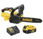 Picture of Dewalt DCM565P1 18V XR Chainsaw C/W 1 x 5.0Ah Li-ion Battery & Charger  