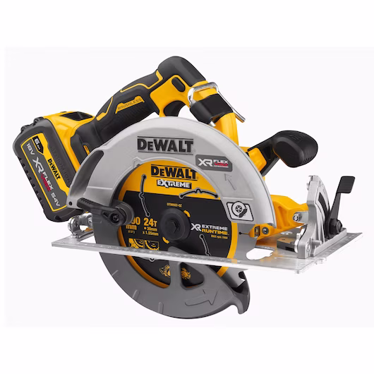 Picture of Dewalt DCS573T1 18v XR 190mm Brushless High Power Circular Saw With Flexvolt Advantage C/W 1 x 6.0Ah Flexvolt Li-ion Battery & Fast Charger In T-Stak Box