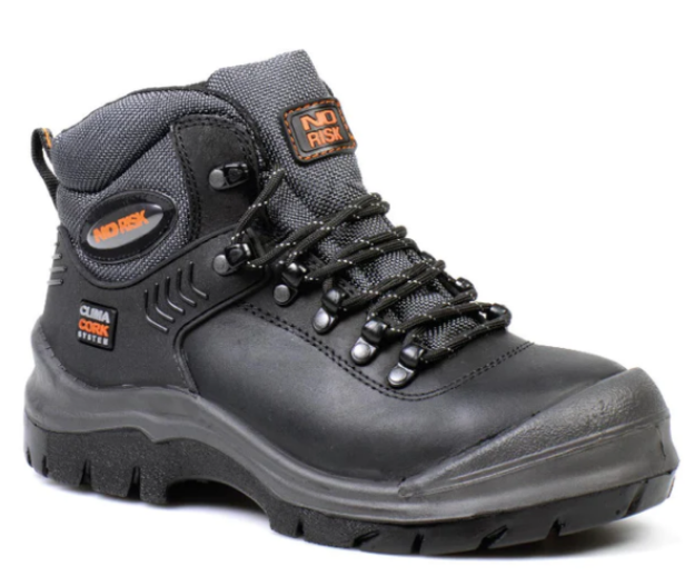 Picture of 'NO RISK' BLACK ROCK S3 SAFETY BOOT