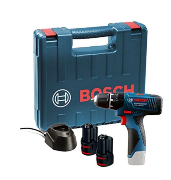 Picture of Bosch GSB 120-LI 12V Combi Drill c/w 2 x 2Ah Batteries, Charger & Case 06019G8170