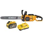 Picture of DEWALT 54V XR FLEXVOLT DCMCS575N 50cm Chainsaw C/W 1 x 9.0Ah Flexvolt Li-ion Battery & Fast Charger