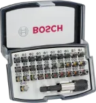 Picture of BOSCH 32pce Screwdriver Bit Set with Quick Change Universal Holder 2 607 017 319