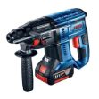 Picture of Bosch GBH18V-21 18v Brushless SDS c/w 1 x 5.5 Procore Battery and 1 x 4.0Ah Battery in L Box 0615990M9N