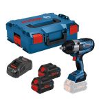 Picture of Bosch GDS18V-1000 18v Biturbo Brushless 3 Speed 1/2'' Impact Wrench Tightening Torque:1000Nm,Breakaway torque:1600Nm, 2.9kg C/W 2 x 8Ah Procore Li-ion Batteries & Charger in L-boxx 0 601 9J8 070 