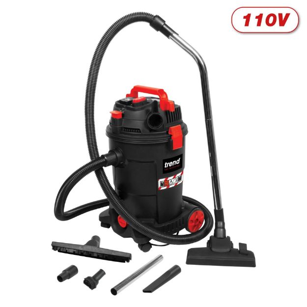 Picture of Trend T33 110v Wet & Dry Dust Extractor