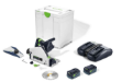 Picture of Festool 577343 TSC 55 5,0 KEBI-Plus/XL-GB Cordless Plunge Saw Kit C/W 2 x 5.0Ah Li-ion Bluetooth Airstream Batteries & x2 TCL6 Rapid Chargers +( Free 2nd blade  + Saw blade bag) worth €120