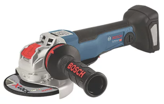 Picture of Bosch GWX18V-10 X-Lock 18v 5'' 125mm Brushless Angle Grinder 9000rpm 2.0kg Bare Unit In L-Boxx 06017B0101