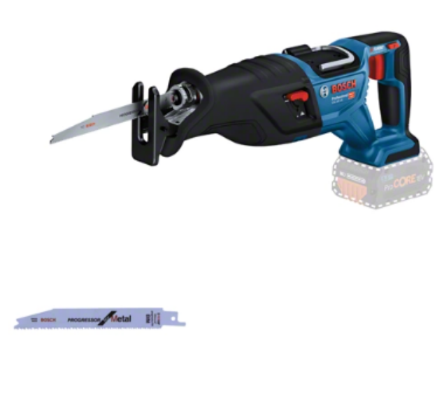 Picture of Bosch GSA18V-28NL 18v BiTurbo Brushless Reciprocating Saw 0-2900spm 3.2kg Bare Unit 0 601 6C0 000