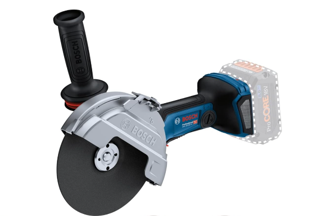 Picture of Bosch GWS18V-180PC 18v 7'' 180mm Biturbo Brushless Angle Grinder with Paddle Switch & Kickback Control, 61mm Cut Depth 7000rpm 2.8kg Bare Unit 06019H6E01