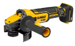 Picture of Dewalt DCG409NT 18v XR 5'' 125mm Brushless High Power Angle Grinder With Flexvolt Advantage Bare Unit In T-stak Box 