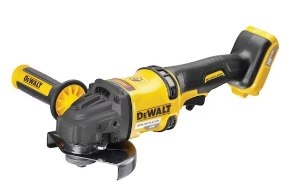 Picture of Dewalt DCG418NT 54V XR Flexvolt 5'' 125mm High Power Brushless Angle Grinder 2300w 9000pm 2.2kg Bare Unit In T-Stak Box