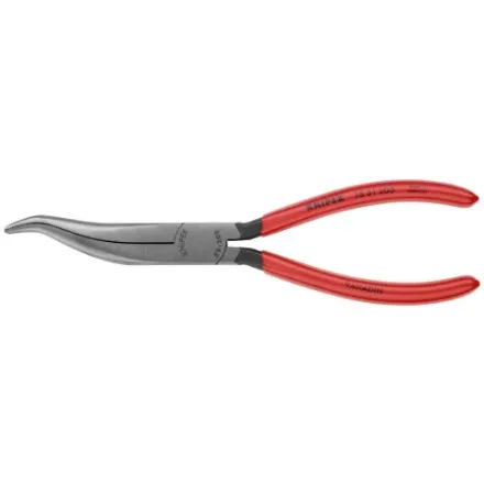 Knipex 38 31 200 Mechanics' Pliers plastic coated black atramentized polished half-round jaws 200 mm  ehtplkx-3831200