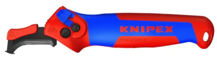 Knipex 16 50 145 SB Stripping Knife with guide shoe   EHTKFKX-1650145SB