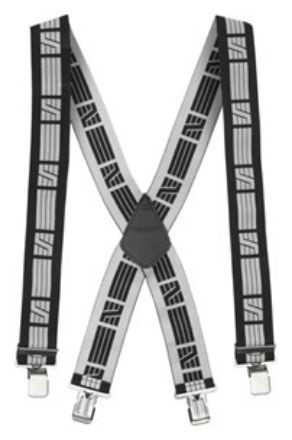 SNICKERS 9050 BLACK & GREY ELASTIC BRACES     SICS-90500418000