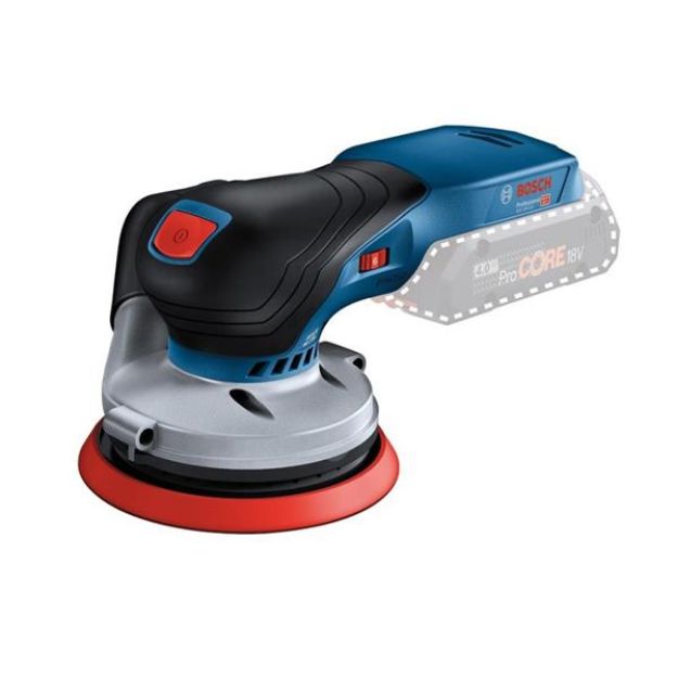 Picture of Bosch GEX18V-125UNI 18v 5'' 125mm Brushless Random Orbital Sander 12000-20000opm Orbit Size 2.5mm 1.1kg Bare Unit In L-boxx