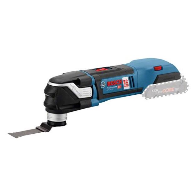 Picture of Bosch GOP18V-34N 18V Brushless Star-Lock Oscillating Multi Tool 10000-20000opm 1.2kg Bare Unit 06018G2001  