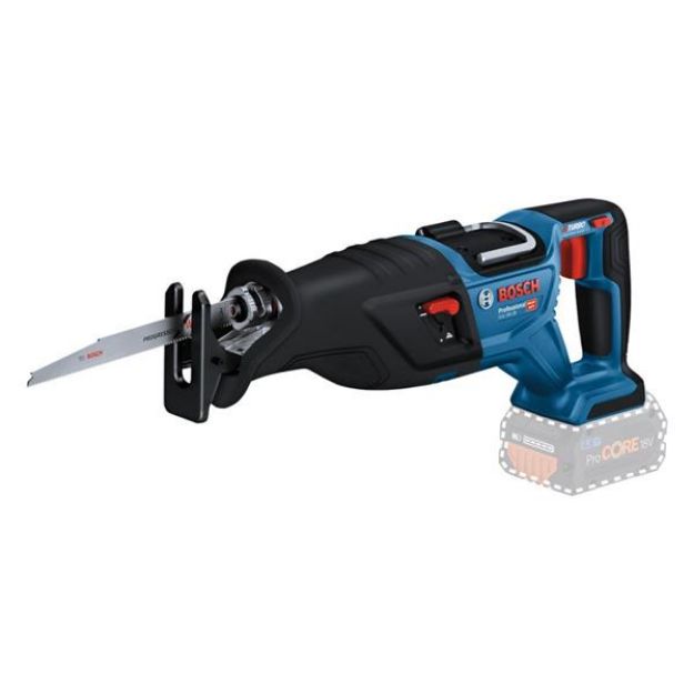 Picture of Bosch GSA18V-28NL 18v BiTurbo Brushless Reciprocating Saw 0-2900spm 3.2kg Bare Unit in L-Boxx 06016C0001