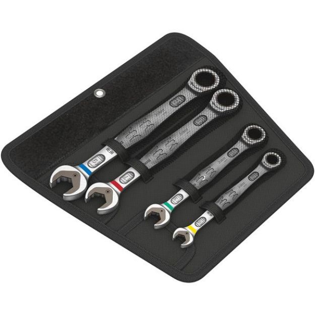 Picture of WERA JOKER WRENCH RATCHET COMBI SET 4PC SB