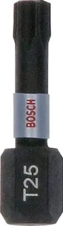 BOSCH Screwdriver Bit Impact T25 25mm 25pc Set 2 607 002 806 EHTPZBS-002806
