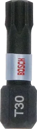 BOSCH Screwdriver Bit Impact T30 30mm 25pc Set 2 607 002 807 EHTPZBS-002807