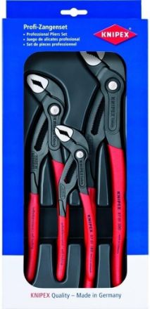 KNIPEX 00 20 09 V02 Pliers 3pc set Cobra  EHTPLKX-002009