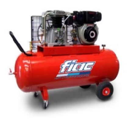 FIAC 270L 7.7HP 23CFM 650L/MIN YANMAR DIESEL COMPRESSOR S300/678 DIESEL EMACP-07.7HP270-PT