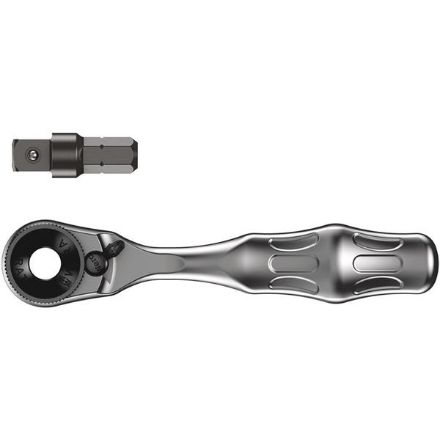WERA 8001A ZYKLOP MINI 1 BIT RATCHET 1/4" WITH ADAPTOR EHTSKWR-05073230001