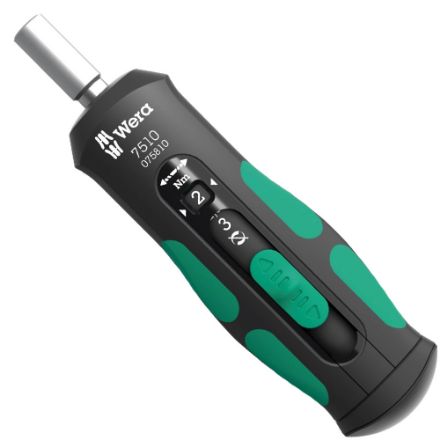 WERA 7510 KRAFTFORM SAFE-TORQUE SPEED SCREWDRIVER, 1.0 - 3.0 Nm EHTPZWR-05075810001